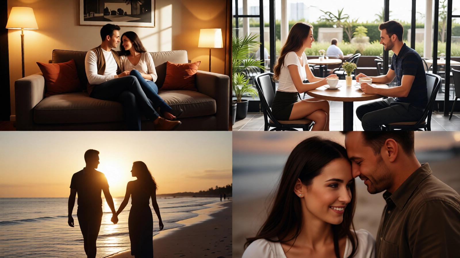 AI couple photo generator supporting visual