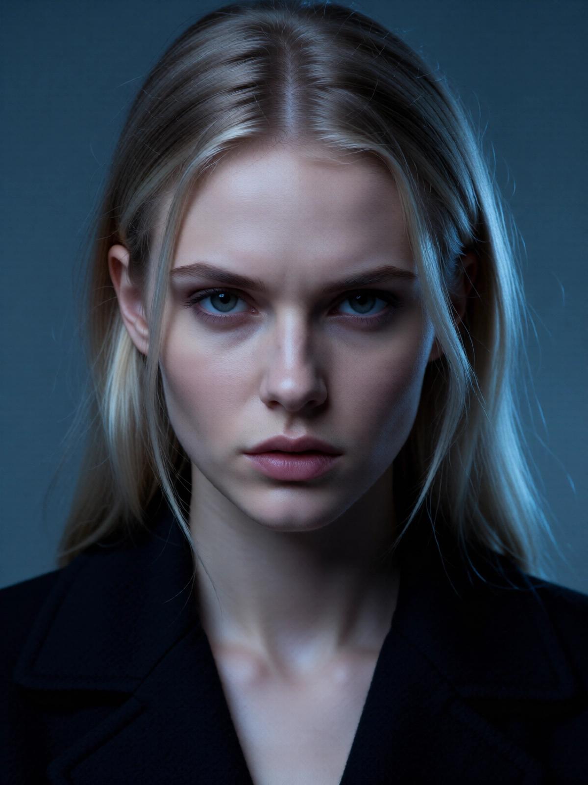 Dominant AI companion portrait variation one