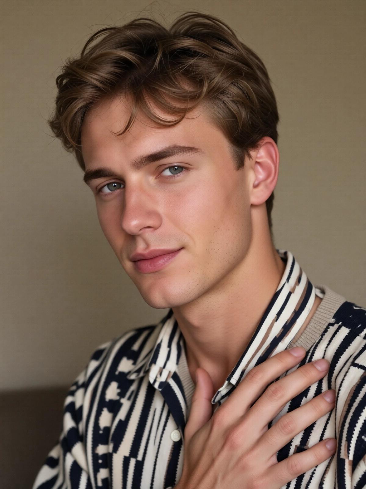 Virtual boyfriend portrait variation one