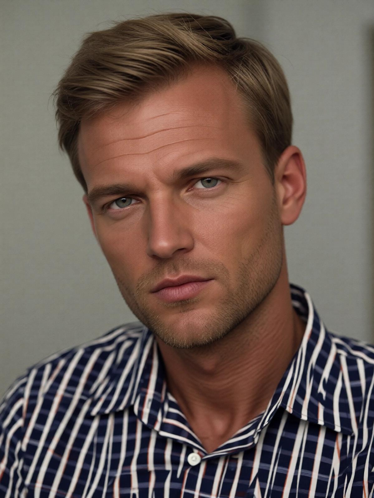 Virtual boyfriend portrait variation two